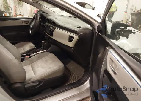 2015 Toyota Corolla Le z USA, uszkodzony, nr VIN 2T1BURHE2FC376795